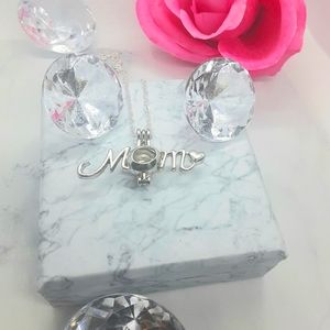 Silver personalized necklace